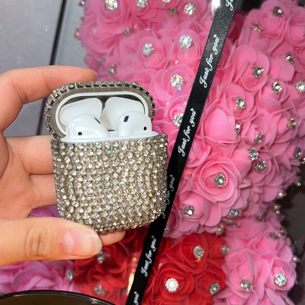 Blinged out AirPod case